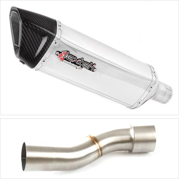 Lextek SP4 with Link Pipe for Ducati Monster 1200 2014-2019
