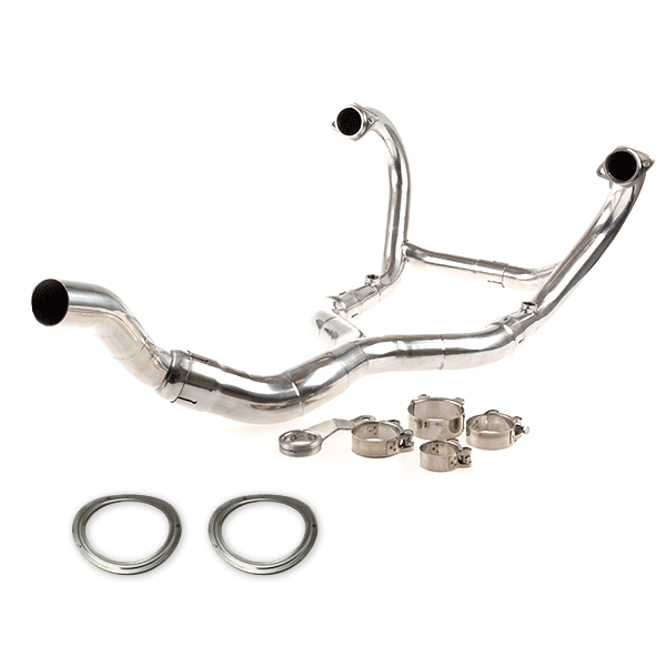Lextek Stainless Steel Exhaust Downpipe for BMW R 1200 GS (03-10) R 1200 GS Adventure (05-10)