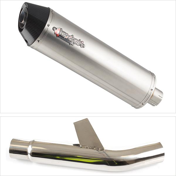 Lextek RP1 Exhaust Silencer with Link Pipe for Kawasaki Versys 1000 (15-18)