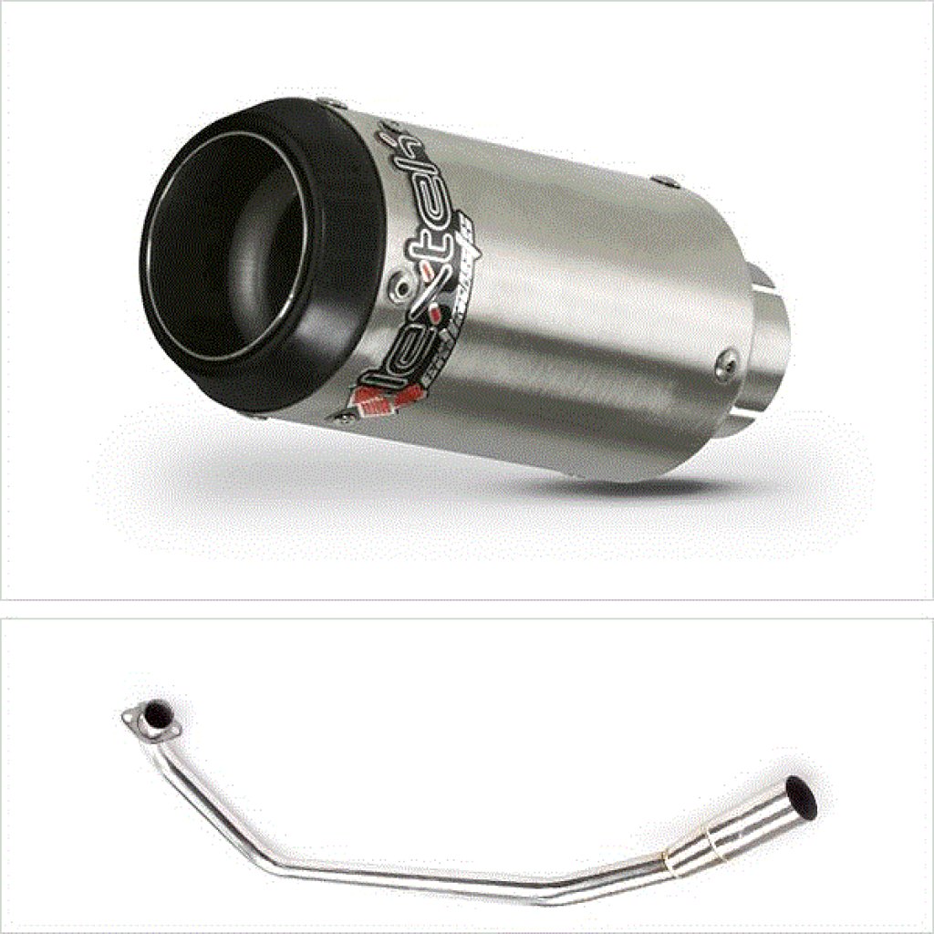 GSX-R 125 GSX-S 125 2017-2021 Exhaust System Oval Stainless Silencer 230SS