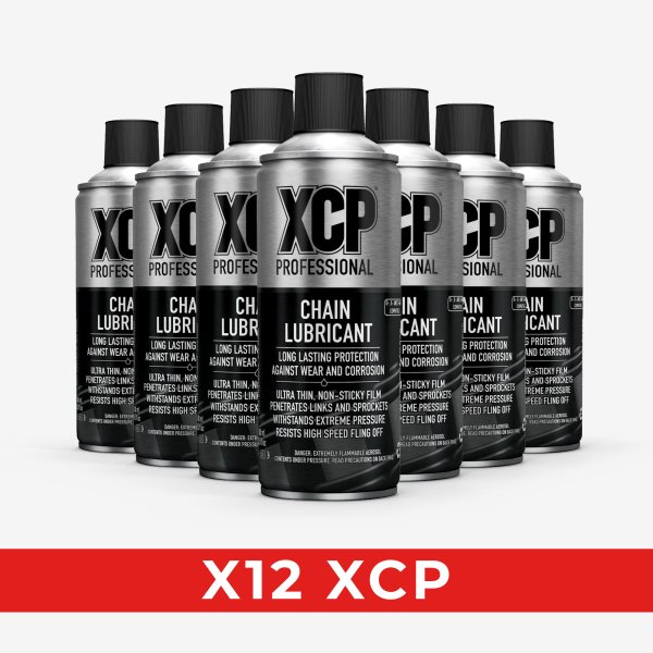 12x XCP Chain Lubricant Aerosol 400ml