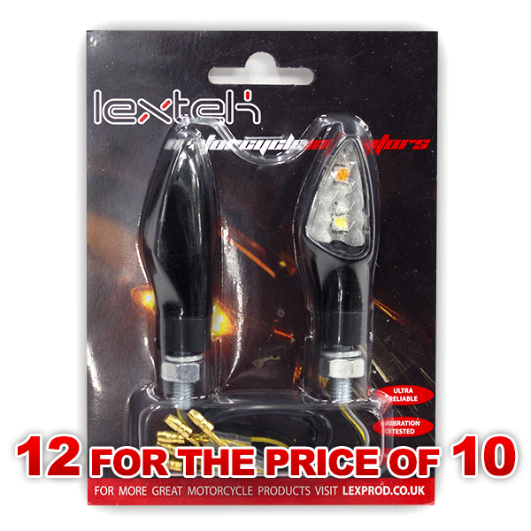 Lextek SMD LED Indicators with Driving Lights (12 for the price of 10)